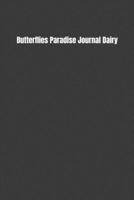 Butterflies Paradise Journal Dairy