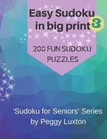 Easy Sudoku in Big Print 3