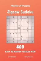 Master of Puzzles - Jigsaw Sudoku 400 Easy to Master Puzzles 10X10 Vol.10