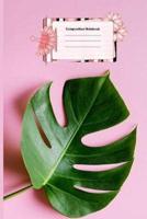 Green Palm Leaf Composition Notebook