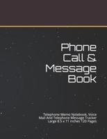 Phone Call & Message Book