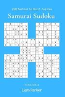 Samurai Sudoku - 200 Normal to Hard Puzzles Vol.2