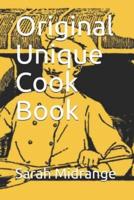 Original Unique Cook Book