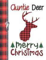 Auntie Deer Merry Christmas