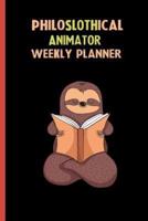 Philoslothical Animator Weekly Planner
