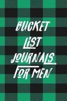 Bucket List Journals For Men