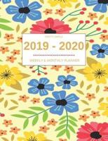 2019 - 2020 Planner Weekly And Monthly