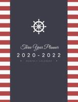 Three Year Planner Monthly Calendar 2020-2022