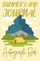 Summer Camp Journal Autograph Book