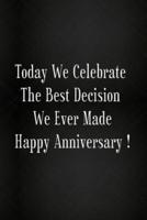 Lined Notebook - Wedding Anniversary Gifts, for Him, for Her, for Couple