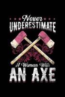 Never Underestimate A Woman With An Axe