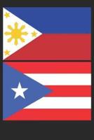Philippines And Puerto Rican Flag