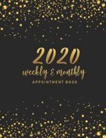 2020 Weekly and Monthly Appointment Book
