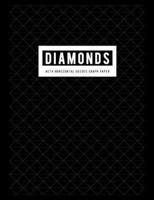 Diamonds With Horizontal Guides Graph Paper