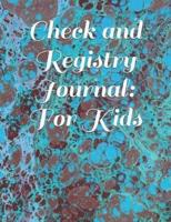 Check and Registry Journal