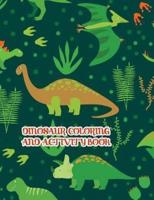 Dinosaur Coloring And Activity Book