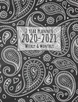2 Year Monthly and Weekly Planner 2020 - 2021