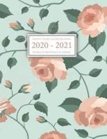 2 Year Calendar Monthly and Weekly Planner 2020 - 2021