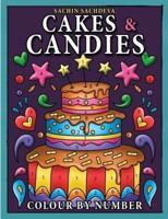 Cakes & Candies Colour by Number