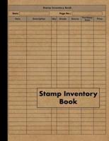 Stamp Inventory Book