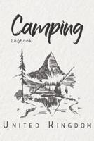 Camping Logbook United Kingdom