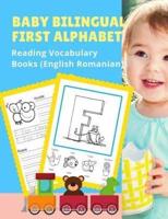 Baby Bilingual First Alphabet Reading Vocabulary Books (English Romanian)