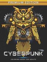 Cyberpunk Coloring Book for Adults