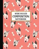 Wide Ruled Composition Notebook