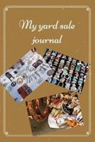 My Yard Sale Journal