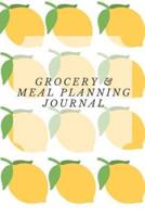 Grocery and Meal Planning Journal
