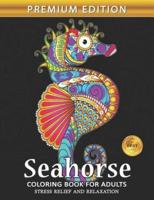 Seahorse Coloring Book for Adults