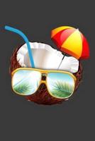 Sunglasses Coconut Umbrella
