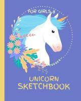 Unicorn Sketchbook for Girls 8