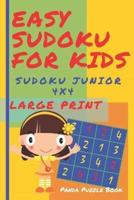 Easy Sudoku For Kids - Sudoku Junior 4x4: Logic Games For children - Mind Games For Kids