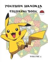 Pokemon Mandala Coloring Book Volume 2