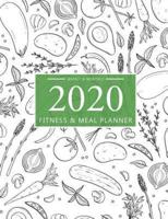 2020 Fitness and Meal Planner Weekly & Monthly