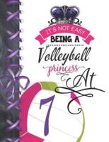 It's Not Easy Being A Volleyball Princess At 7