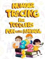 Number Animal Tracing for Toddlers