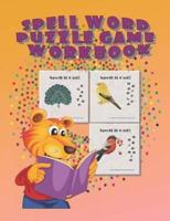 Spell Word Puzzle Game Workbook