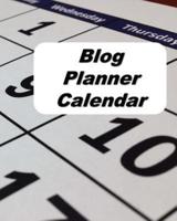 Blog Planner Calendar