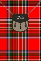 Bain Clan Tartan Journal/Notebook