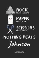 Nothing Beats Johnson - Notebook