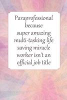 Undated Planner - Paraprofessional Gifts