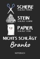 Nichts Schlägt - Branko - Notizbuch