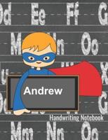 Andrew Handwriting Notebook