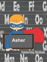 Asher Handwriting Notebook