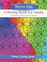 Coloring Book for Adults Geometric Pattern