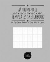 A4 Thumbnail Templates Sketchbook
