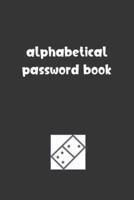 Alphabetical Password Book