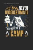 Never Understimate the Power of a Camp